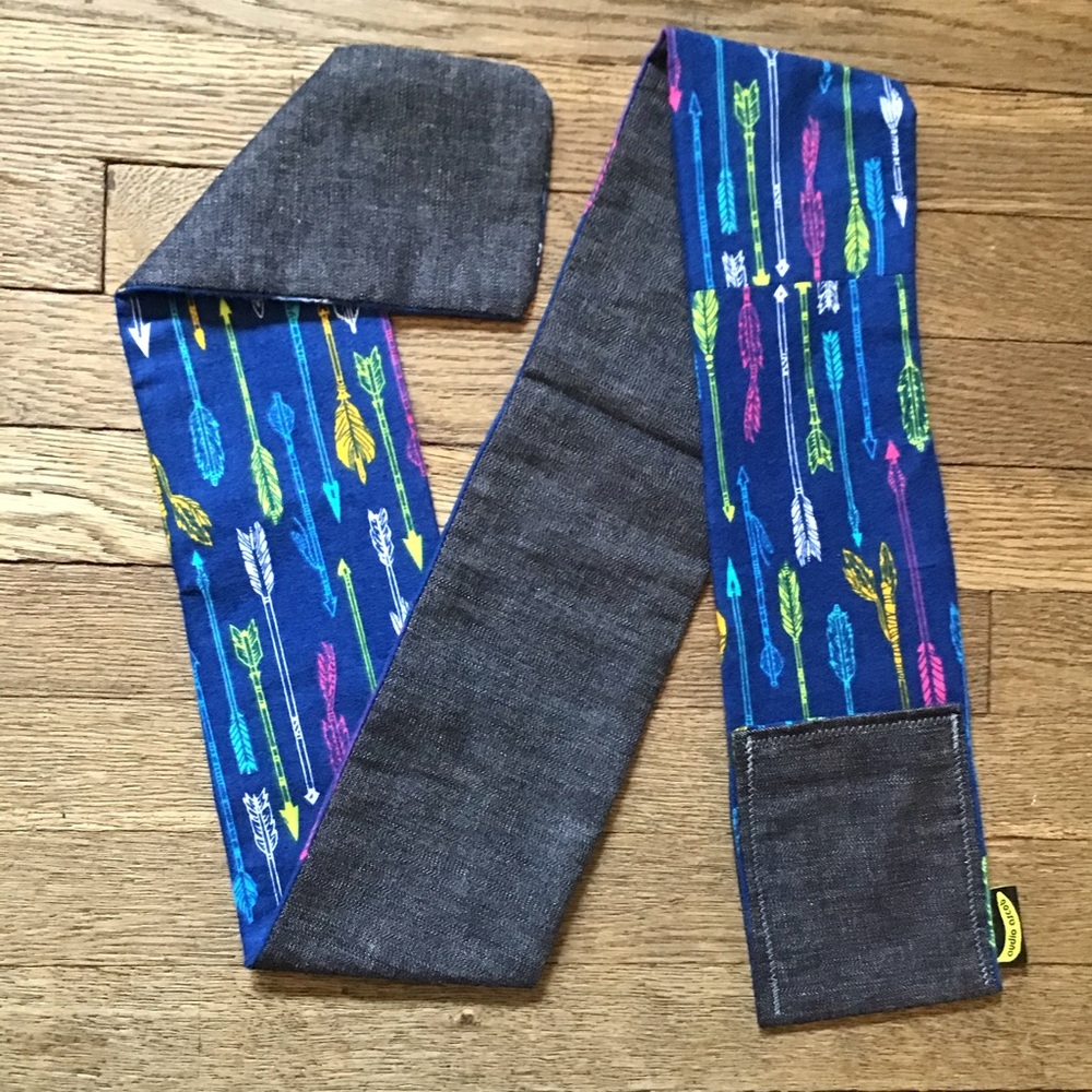 Audio Ascot - Arrows and Denim